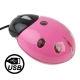 Beetle Style USB 3D Optical Mouse (Pink)