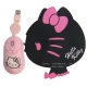Hello Kitty Syle 3D USB Retractable Optical Mouse & Mouse Pad