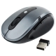 2.4GHz Wireless Optical Mouse with USB Receiver, Plug and Play, Working Distance up to 10 Meters (Bluish Grey)