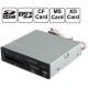 3.5 inch All in 1 USB 2.0 Metal Internal SD/MMC，MS，XD，CF，TF，M2 Memory Card Reader / Writer