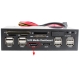 5.25 inch Media PC Dashboard Card Reader USB 2.0 SATA