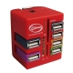 Ultra combo 6 Ports USB 2.0 Hub with Card Reader: M2, MS, TF, SD/MMC
