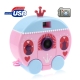 Cartoon Pumpkin Car Style Digital Camera with 0.3 Mega Pixels, Power Supply: 2 x AAA 1.5V alkali batteries