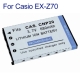 NP20 Battery for Casio EX-Z70