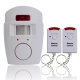 Home Security PIR Motion Sensor Alarm with 2 Remote Control
