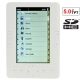 5.0 inch TFT Screen E-BOOK Reader with Leather Case, 800 x 480 Resolution, MP3 Function, Support SD Card up to 8GB, Built-in 2G Memory