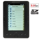 5.0 inch TFT Screen E-BOOK Reader with Leather Case, 800 x 480 Resolution, MP3 Function, Support SD Card up to 8GB, Built-in 2G Memory (Black)
