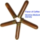 Atomized cartridge( E-cigar),5 pcs in one packaging,the price is for 5 pcs (Using in S-EC-7012,S-EC-7015,S-EC-70124,S-EC-70136),flavor of coffee,nicotine medium density