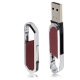 8GB Metallic Keychains Style USB 2.0 Flash Disk (Red)