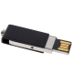8GB Metal Series Push-pull Style USB 2.0 Flash Disk (Black)