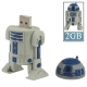 2GB Robot Style USB 2.0 Silicone Material Flash Disk