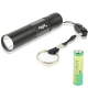 POLICE GL-037-2 Super Bright 3W LED Flashlight Torch (Length: 9.3cm),Black
