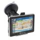 4.3 inch TFT Touch-screen Car GPS Navigator, Free 2GB TF Card and Map, Support Bluetooth, AV In Ports, Voice Broadcast, FM Transmitter function, Built-in speaker (Black)