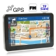 7 inch TFT Touch-screen Car GPS Navigator, Free 2GB TF Card and Map, Support Bluetooth, AV In Ports, Voice Broadcast, FM Transmitter function, Built-in speaker (Black)
