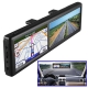 4.3 inch TFT Touch Screen Car GPS Navigator with Rearview Mirror, Free 2GB TF Card and Map, Support Bluetooth, AV IN Port, Built-in Speaker