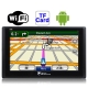 7.0 inch Touch Screen Android 2.2 Version Car GPS Navigator, Built in 4GB Memory, Support WIFI, Voice Broadcast, FM Transmitter Function, and Built in Speaker