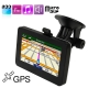 4.3 inch TFT Touch Screen Car GPS Navigator with Micro SD (TF) Card Slot, Free 4GB TF Card and Map, Support Voice Broadcast, FM Transmitter Function