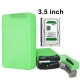 3.5 inch Hard Disk Drive Store Tank (Green)