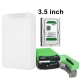 3.5 inch Hard Disk Drive Store Tank (White)