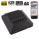 1080P Mini Full HD Media Player with Remote Control, SD / MMC Card Reader