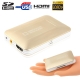 Mini Full HD 1080P HDMI MultiMedia HDD player with SD/MMC/SDHC Card reader/HOST USB  Function, External HDD, Size: 85x55x10mm (Khaki)