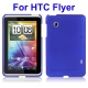 Ultra Thin Plastic Case for HTC Flyer (Blue)