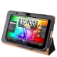 Carbon Skin Style Protector Case for HTC Flyer (Black)