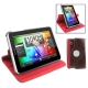 Leather Case with Rotate 360 Degree Holder for HTC Flyer (Coffee)
