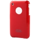SGP Ultra Thin Case with LCD Screen Protector for iPhone 3G / 3GS (Scarlet Red)