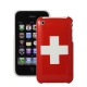Switzerland Flag Style Plastic Case for iPhone 3G/ 3GS,without blister packaging , with cheaper shipping cost