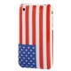 USA Flag Style Plastic Case for iPhone 3G/ 3GS,without blister packaging , with cheaper shipping cost
