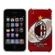 AC Milan Football Club Style Plastic Case for iPhone 3G/ 3GS,without blister packaging , with cheaper shipping cost