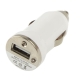 White USB Car Charger for iPhone 5, iPhone 4 & 4S, iPhone 3GS/3G, iPod Touch