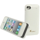 Kiwibird FC8 ,1400mAh External Battery Power Case with Kickstand for iPhone 4 & 4S (White)