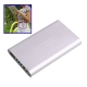 SD-002A Backup Battery (2000mAh) for iPhone/iPad/iPod/Mp3/Tablet PC, Silver