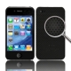 Perforated Plastic Case for iPhone 4 (Black)