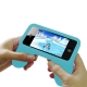Silicone Handle for iPhone 4 & 4S (Blue)