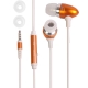 Stereo Earphone with Line control and 3.5mm connector for iPhone 4 & 4S, iPhone 3GS/3G, iPhone, iPod, MP3 (Orange)