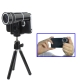 10X Zoom Optical Telescope Lens with Tripod for iPhone 4 & 4S (Black)