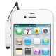 White,Touch Pen for iPhone/ iPad (for All Mobile Phone, Computer with Capacitive Screen)
