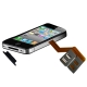 3 in 1 (3 SIM Card Multi-SIM Card + Plastic Case + Dust plug) for iPhone 4