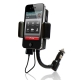 3 in 1 Universal All Channel FM Transmitter Car Charger Hands Free Kit for iPhone 4 & 4S (180 degree rotation)