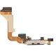 Original Tail Connector Charger Flex Cable for iPhone 4 (Black)