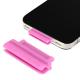 Dock Plug Anti-dust Stopper for iPhone 4 & 4S (Red plum)