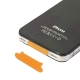Dock Plug Anti-dust Stopper for iPhone 4 & 4S (Yellow)