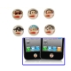 High Quality Button Epoxy Sticker for iPhone/ iPad/ iPod Touch (6 pcs in one packaging, the price is for 6 pcs)
