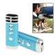 iSing Pocket Mini Combination Karaoke Player, Singing Connect with Laptop / Mobile Phone / MP3 / MP4 / MV, Etc (Aeruginosa Stone)