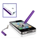 Metal Touch Screen Stylus for iPhone 4 & 4S / 3GS / iPad 2 / iPod Touch and All Mobile Phone / Computer with Capacitive Screen (Purple)
