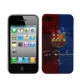 Barcelona Football Club Style Plastic Case for iPhone 4 / 4S / iPhone 4(CDMA) 