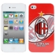 AC Milan Football Club Style Plastic Case for iPhone 4 / 4S / iPhone 4(CDMA)